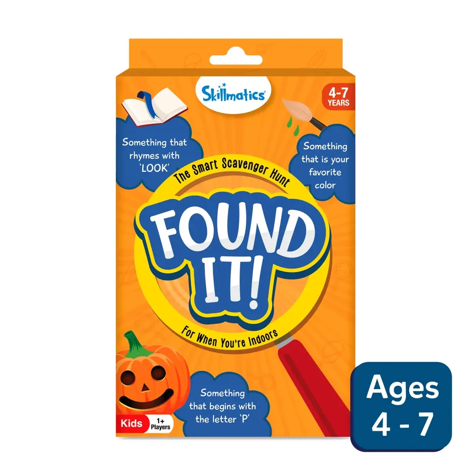 Skillmatics Found It Indoor Edition gioco caccia al tesoro 4-7 anni