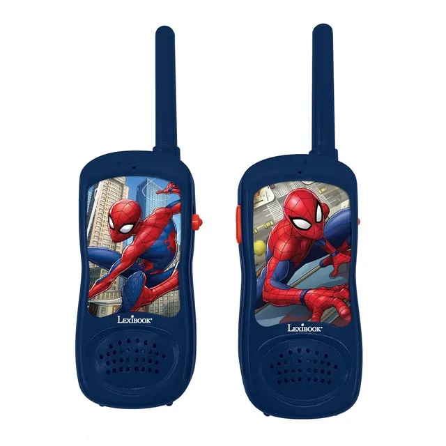 Lexibook TW11SPLXB walkie talkie Spider-Man rosso blu