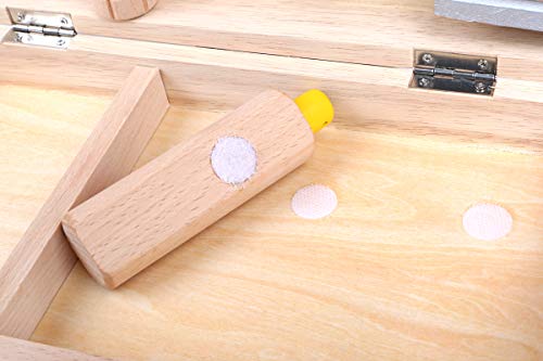smallfoot 5845 valigetta parrucchiere legno 9 accessori