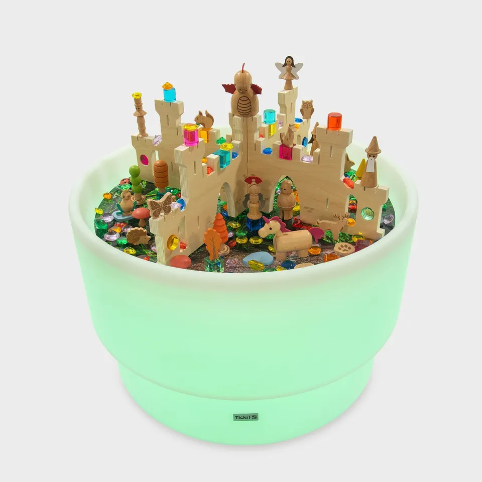 Tickit Discovery Castle Table Bundle tavolo luminoso set castello