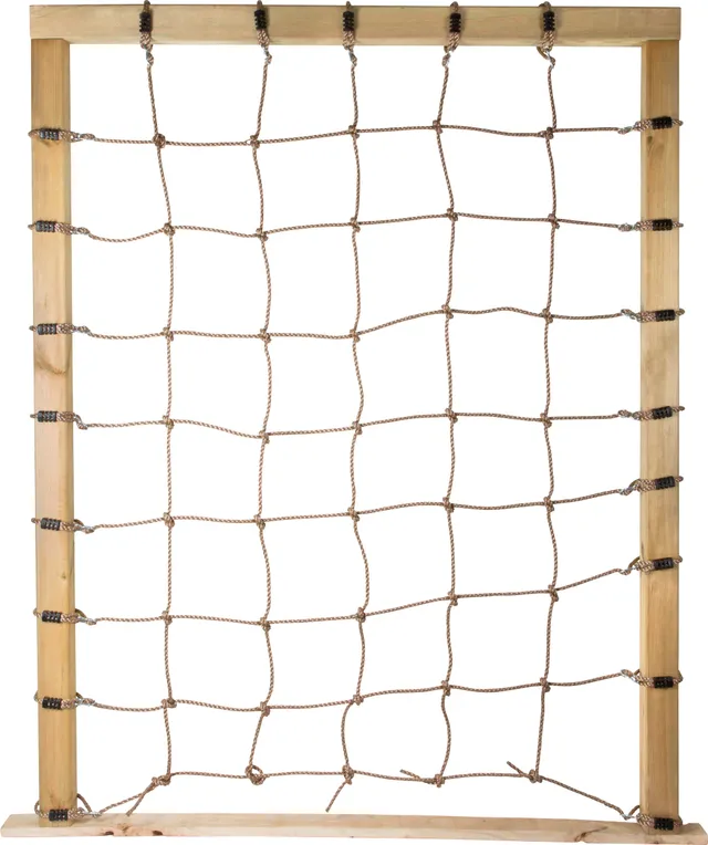 smallfoot 11876 rete arrampicata con ganci 200x150 cm corda