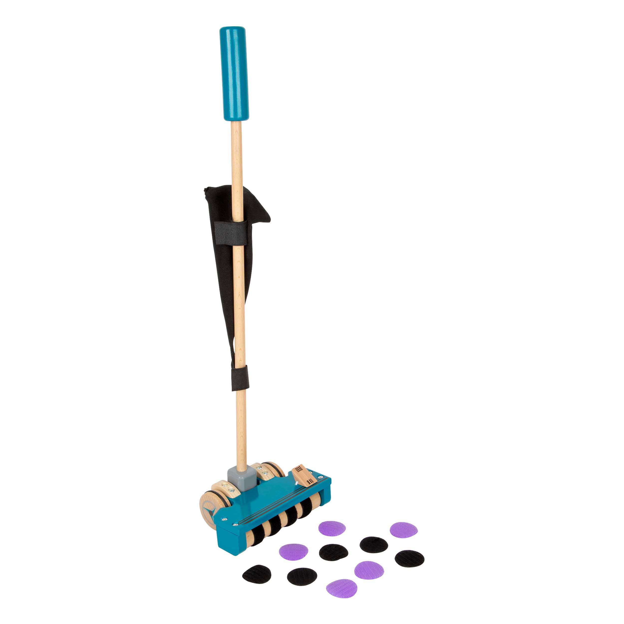 smallfoot 11735 Aspirapolvere Legno da Spingere dai 18 mesi