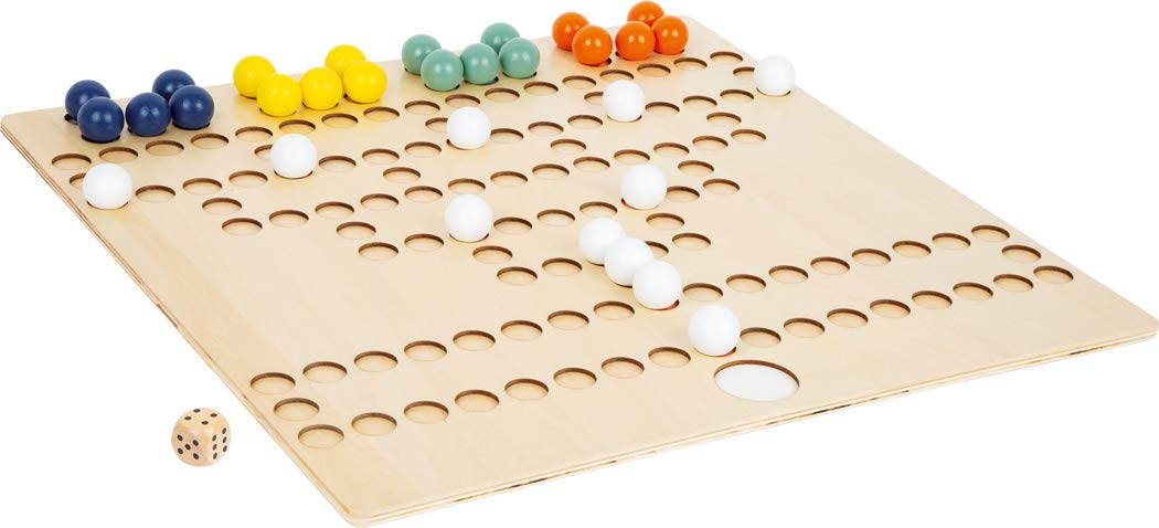 smallfoot 11785 Serpenti e Scale gioco in legno XL 6 giocatori