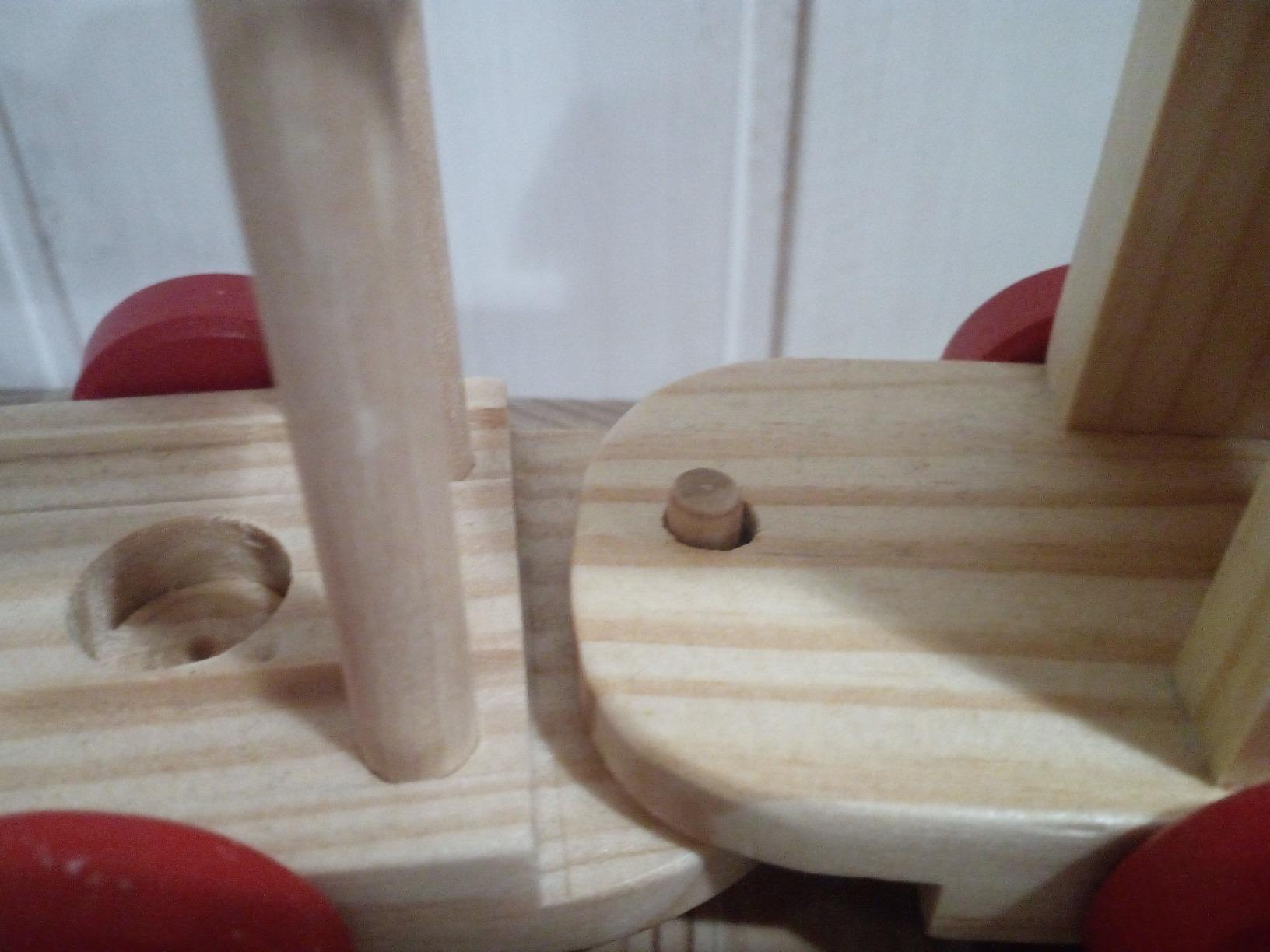 smallfoot 7006 autotreno legno con 8 auto