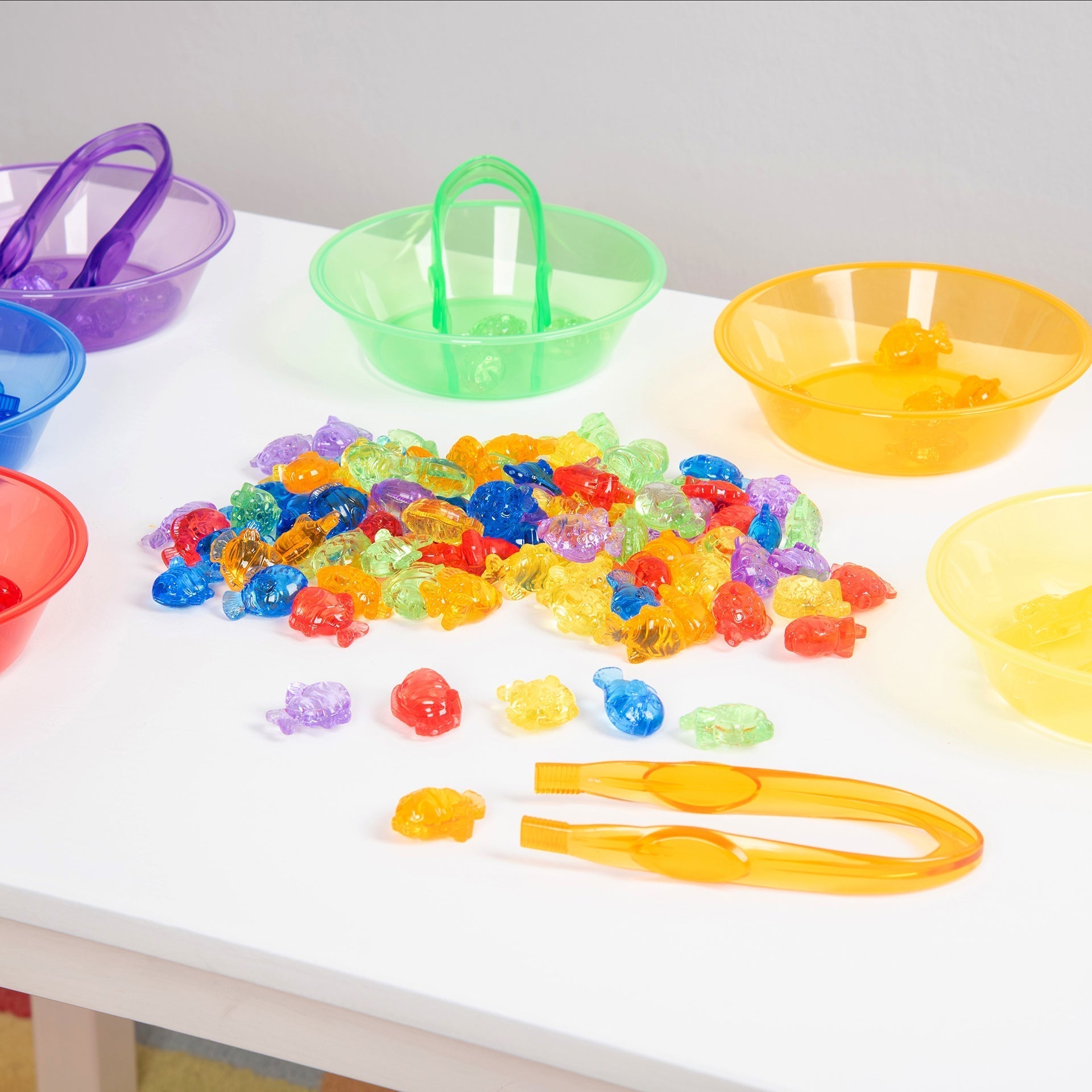 Tickit Translucent pesci traslucidi 120 pezzi colori