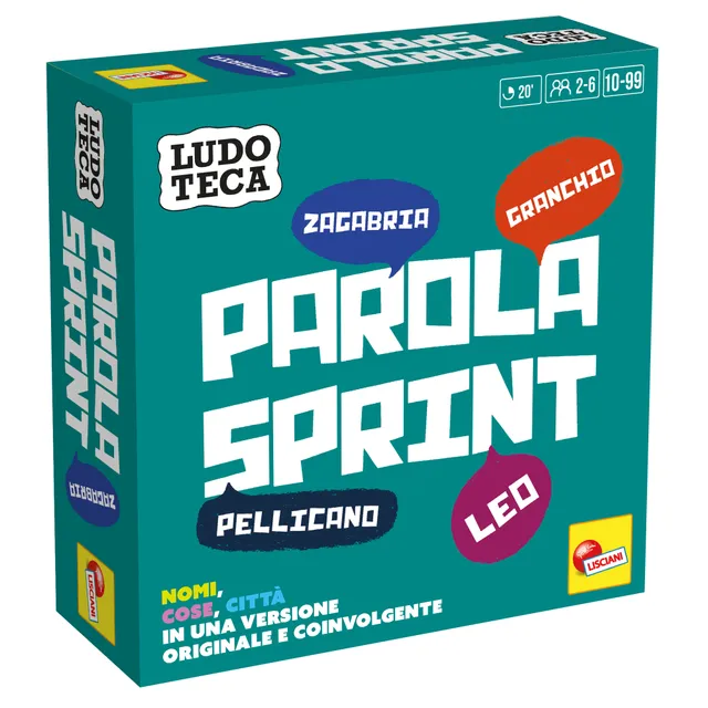 Lisciani Ludoteca Pocket Parola Sprint gioco di parole