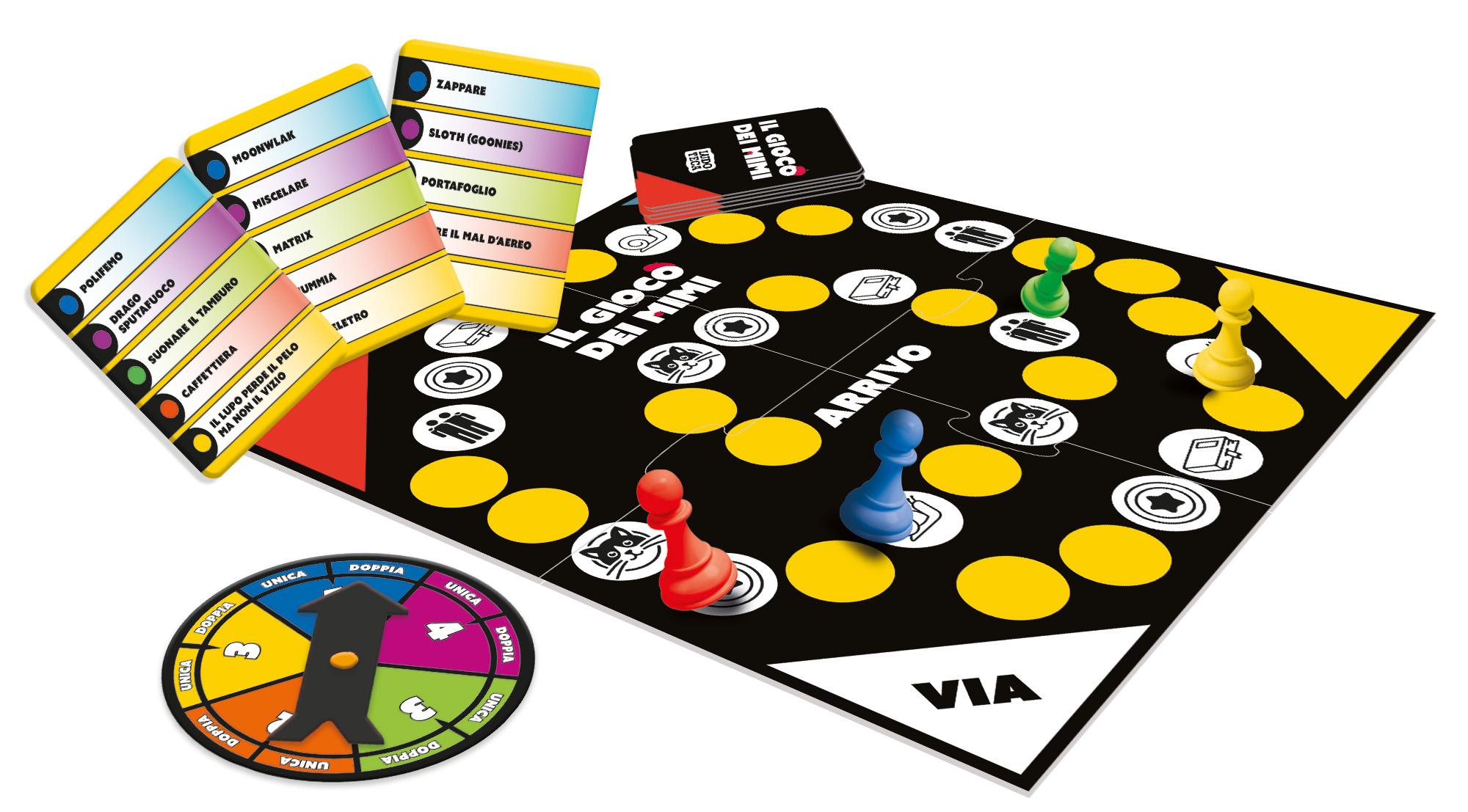 Lisciani Ludoteca Pocket Il Gioco dei Mimi Gioco per Bambini