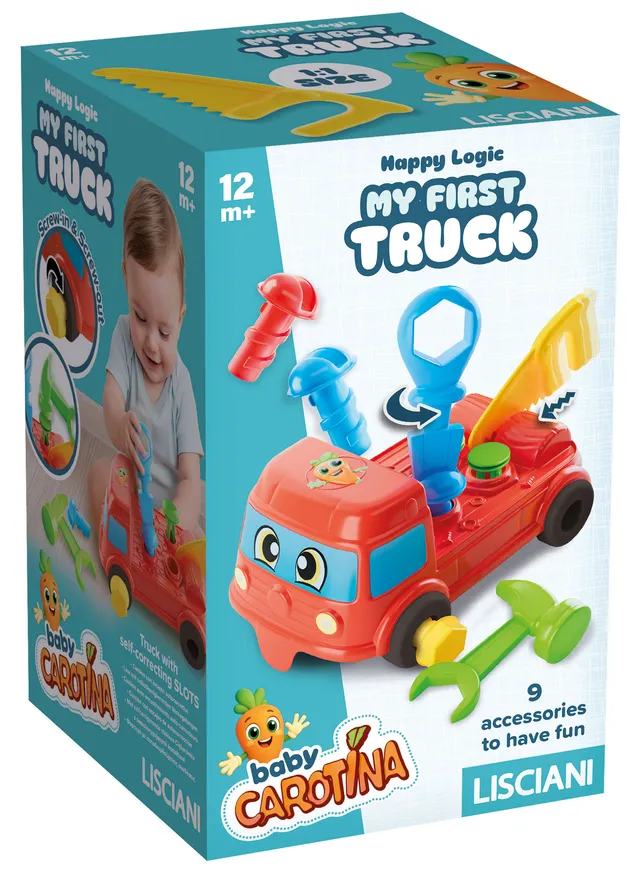 Lisciani Carotina Baby Happy Logic My First Truck camion