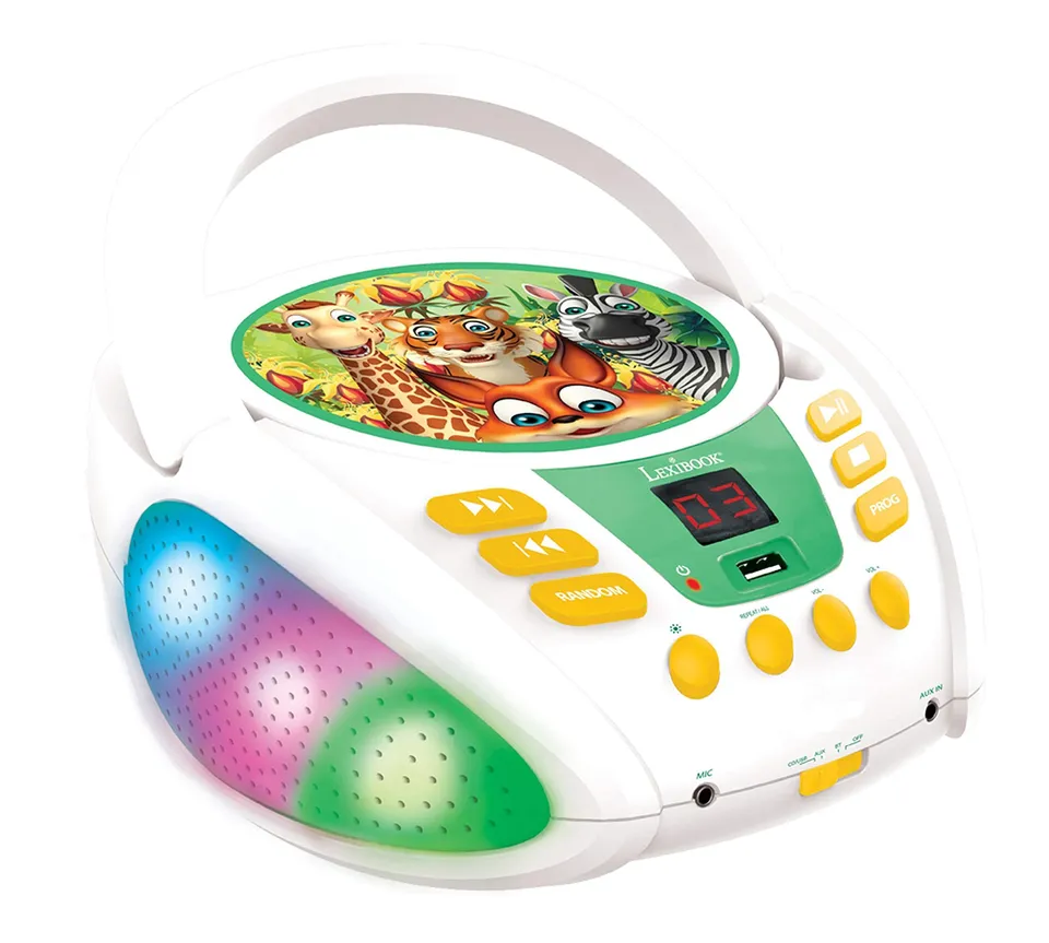 Lexibook Animali Giungla RCD109ANX lettore CD Animali