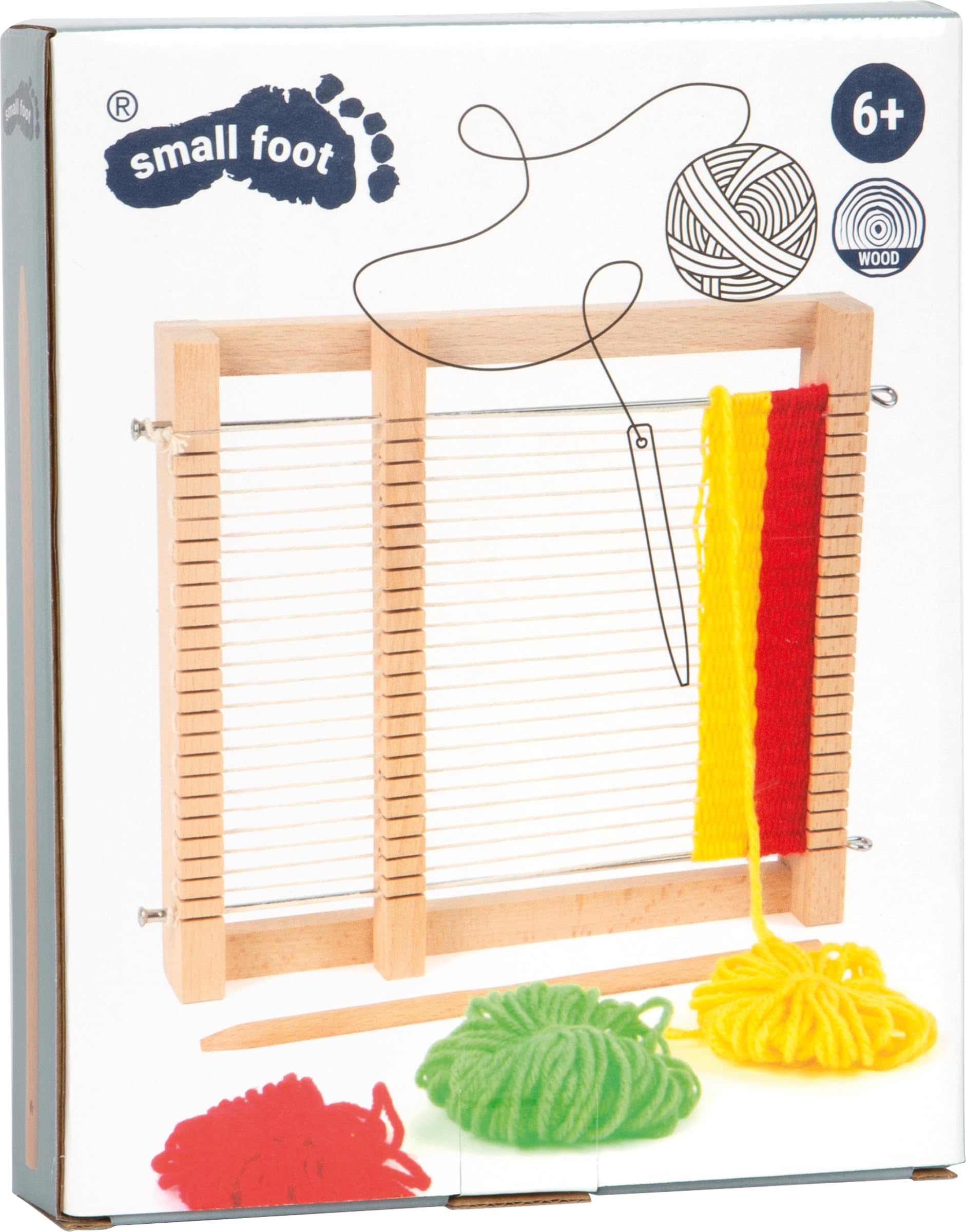 small foot Telaio 6889 legno compatto lana 6 anni