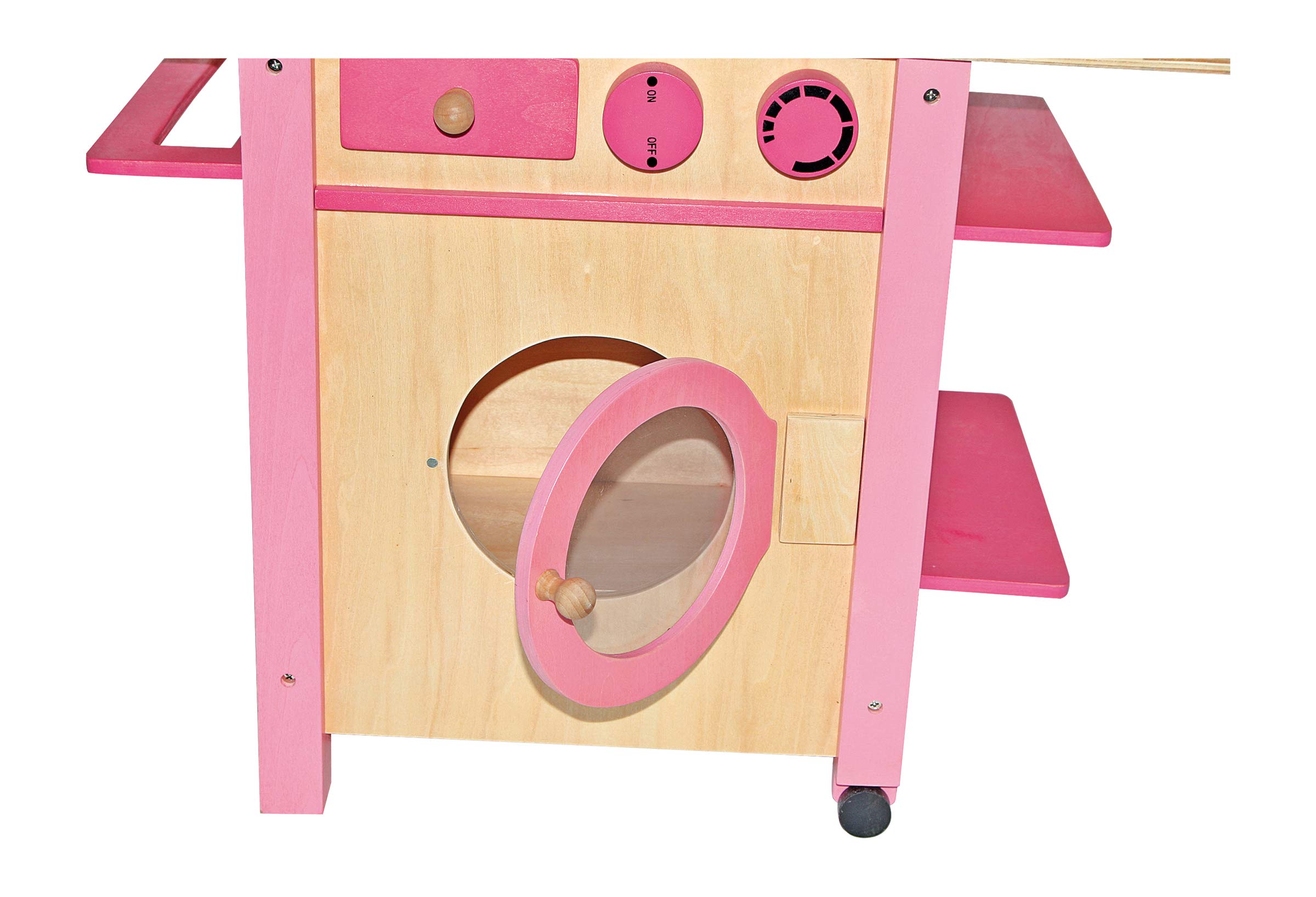smallfoot 1154 Cucina Tutto in Uno cucinetta rosa legno