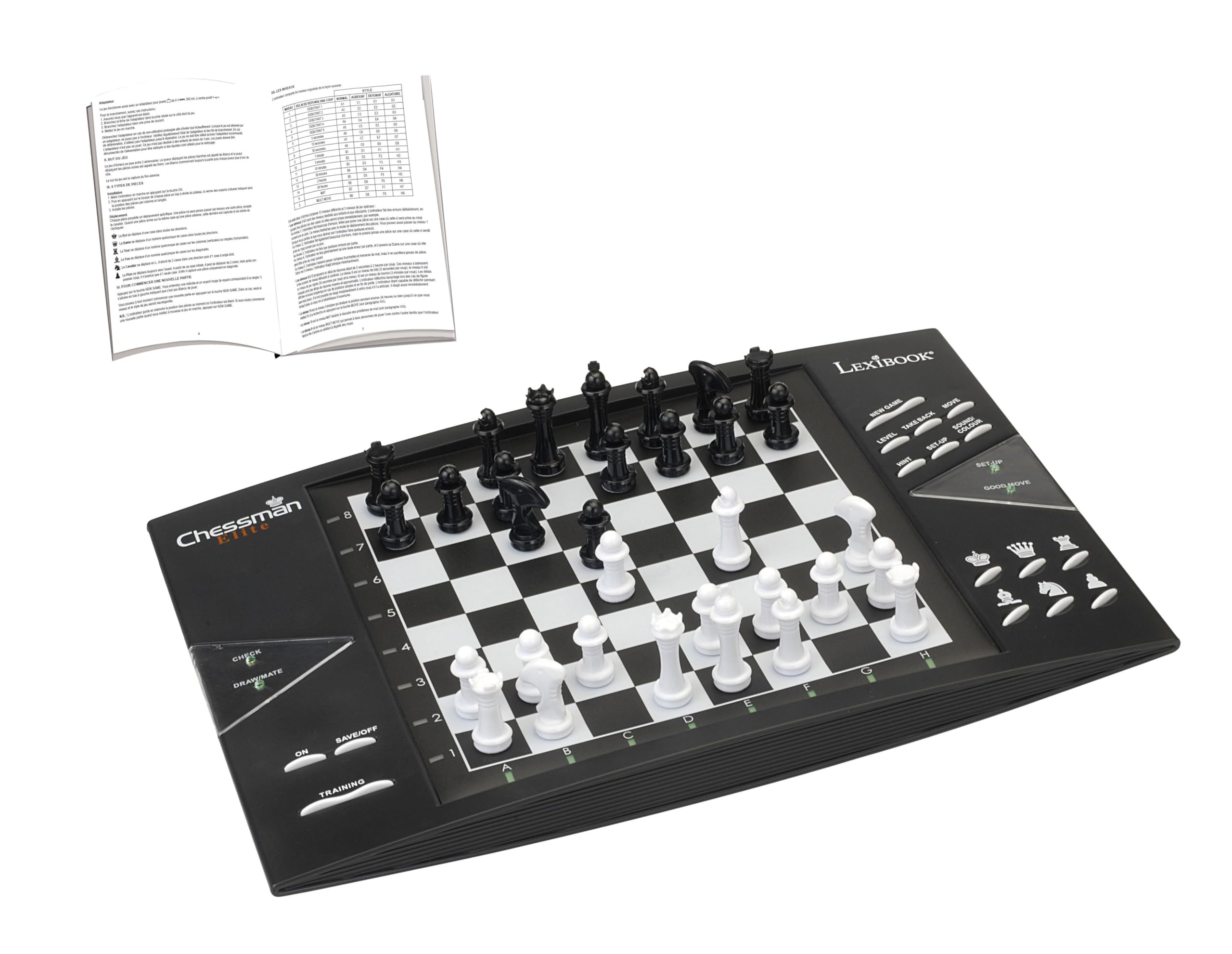 Lexibook Chessman Elite CG1300 scacchiera elettronica 64 livelli