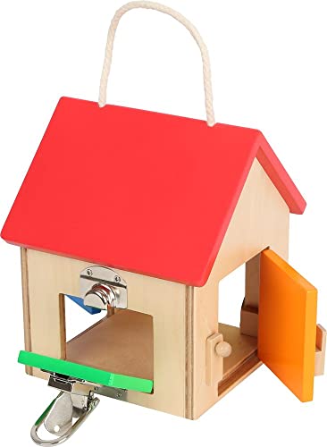 smallfoot 12090 castello compatto chiusure in legno