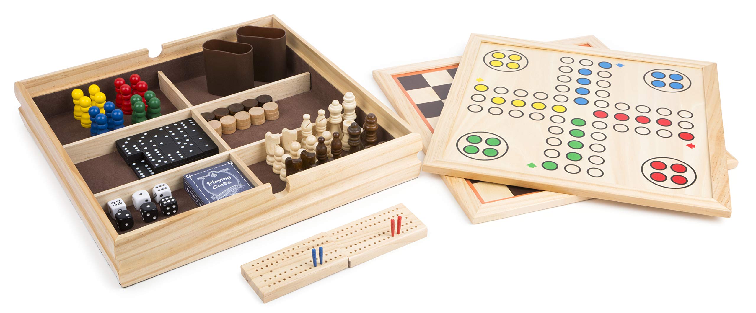 smallfoot Raccolta Giochi Tavolo Legno 3 in 1