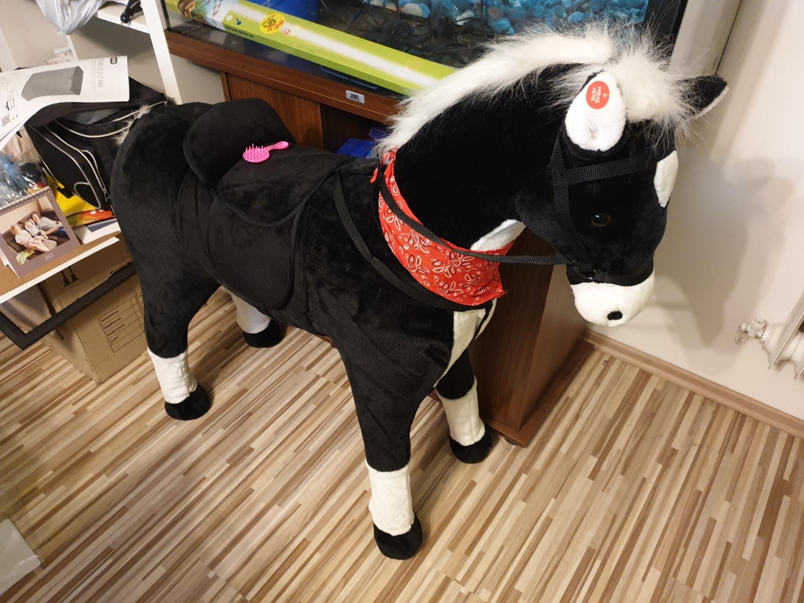 smallfoot 11179 cavallo cavalcabile con sella e suoni