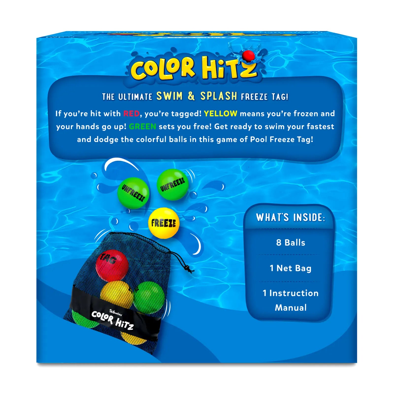 Skillmatics Color Hitz gioco piscina per bambini