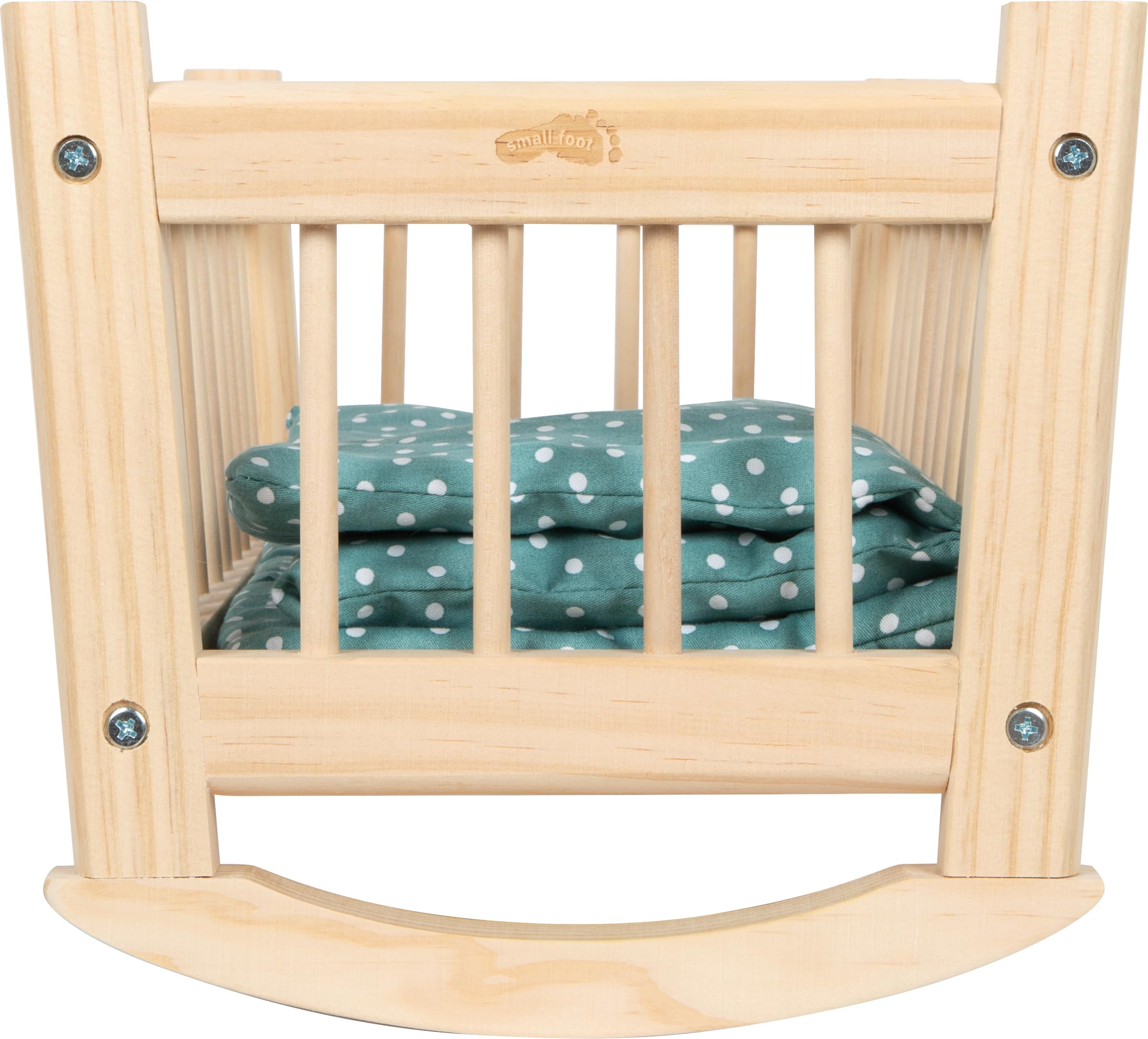 smallfoot Culla bambole legno naturale 39 cm