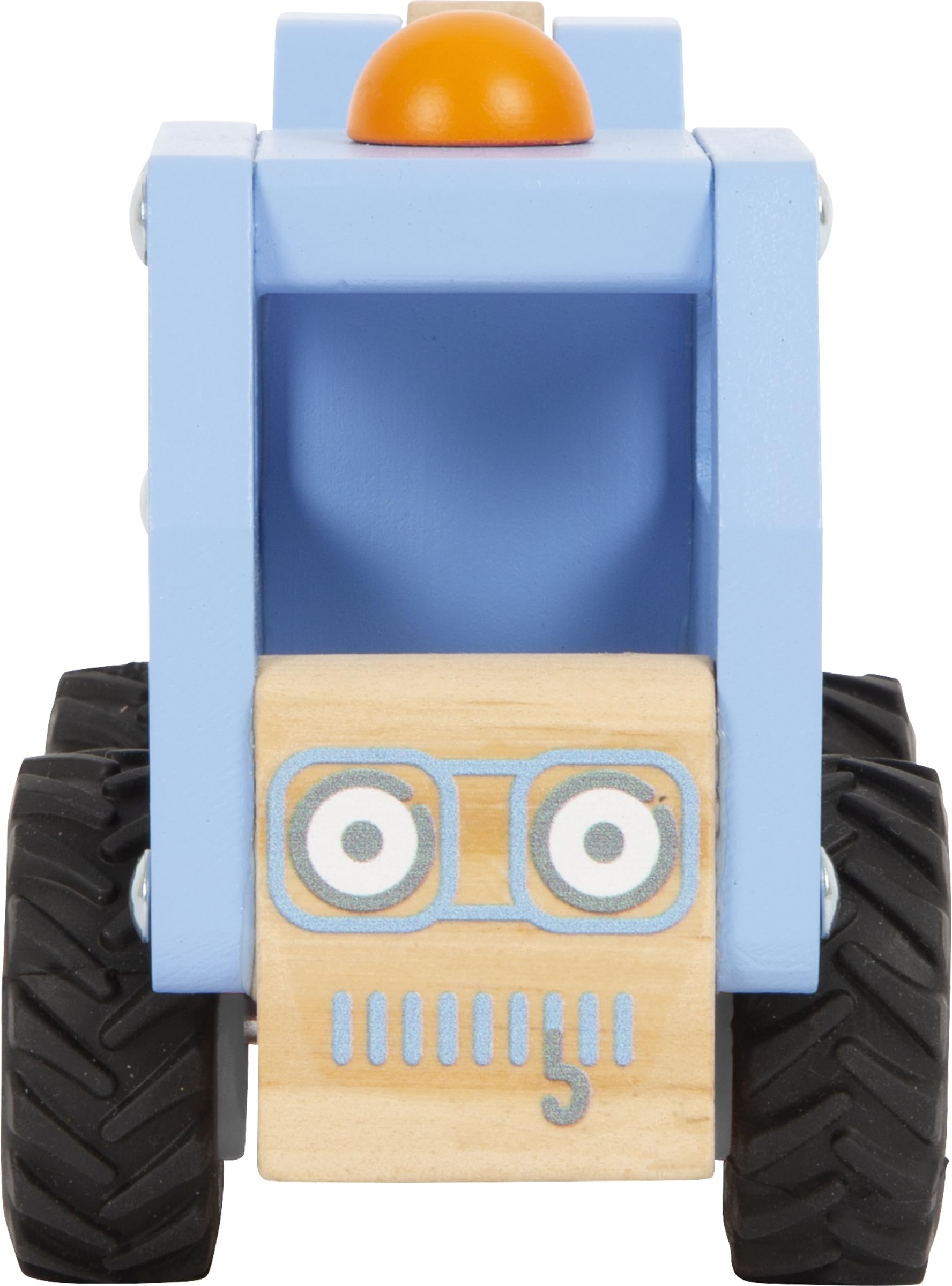 smallfoot 12446 carro attrezzi legno gru 19 cm