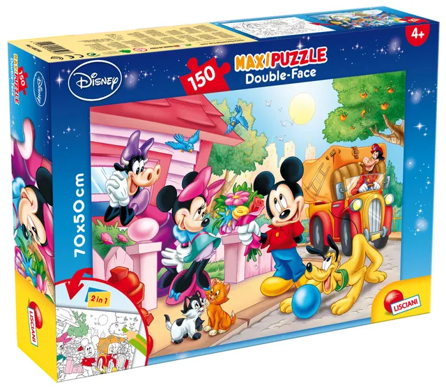 Lisciani Disney Df Maxi Floor 150 puzzle bambini Mickey Mouse