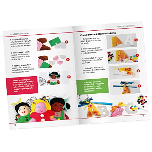 Headu Pupazzetti di Stoffa kit cucito 5-10 anni feltro
