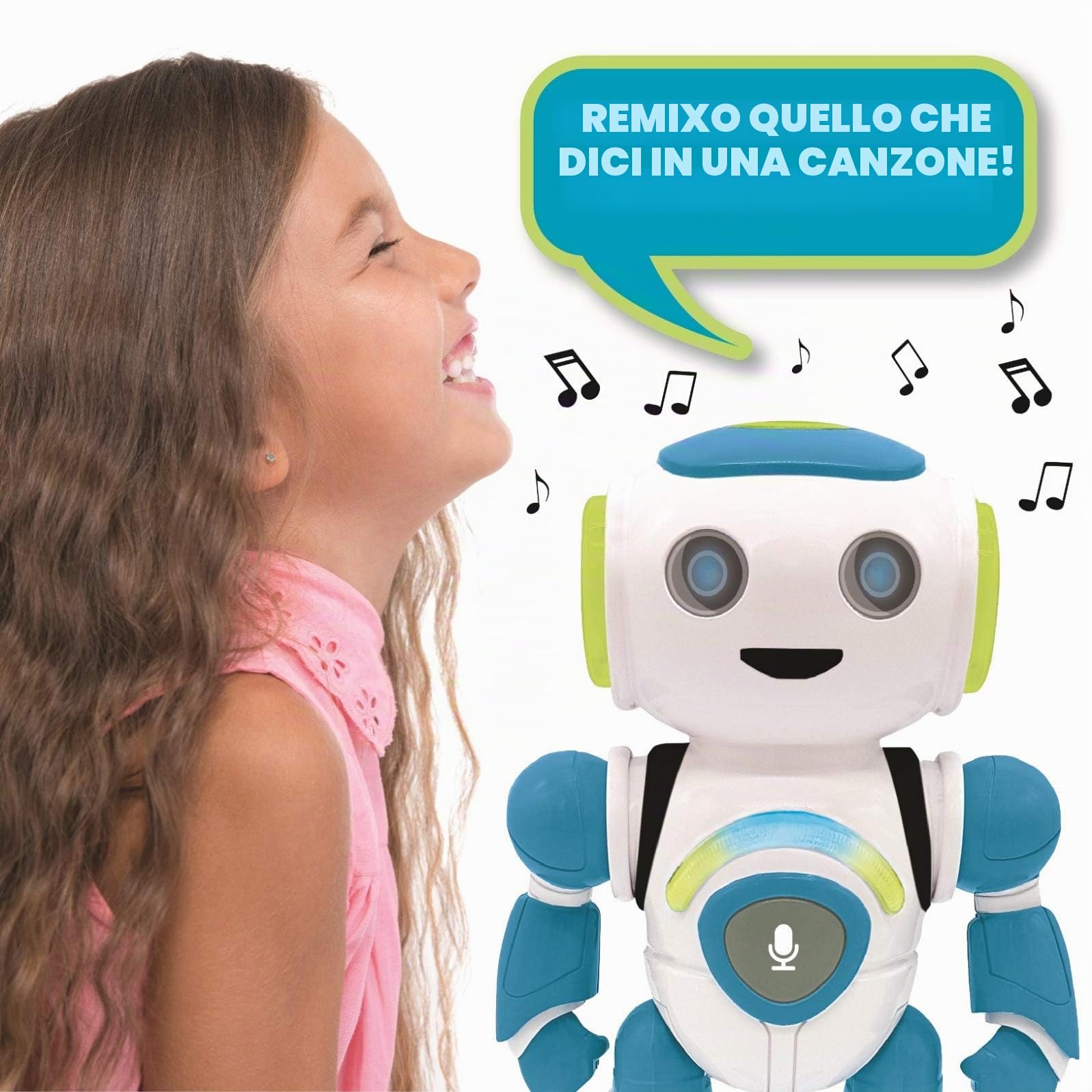Lexibook Powerman Jr ROB20EN robot interattivo telecomando