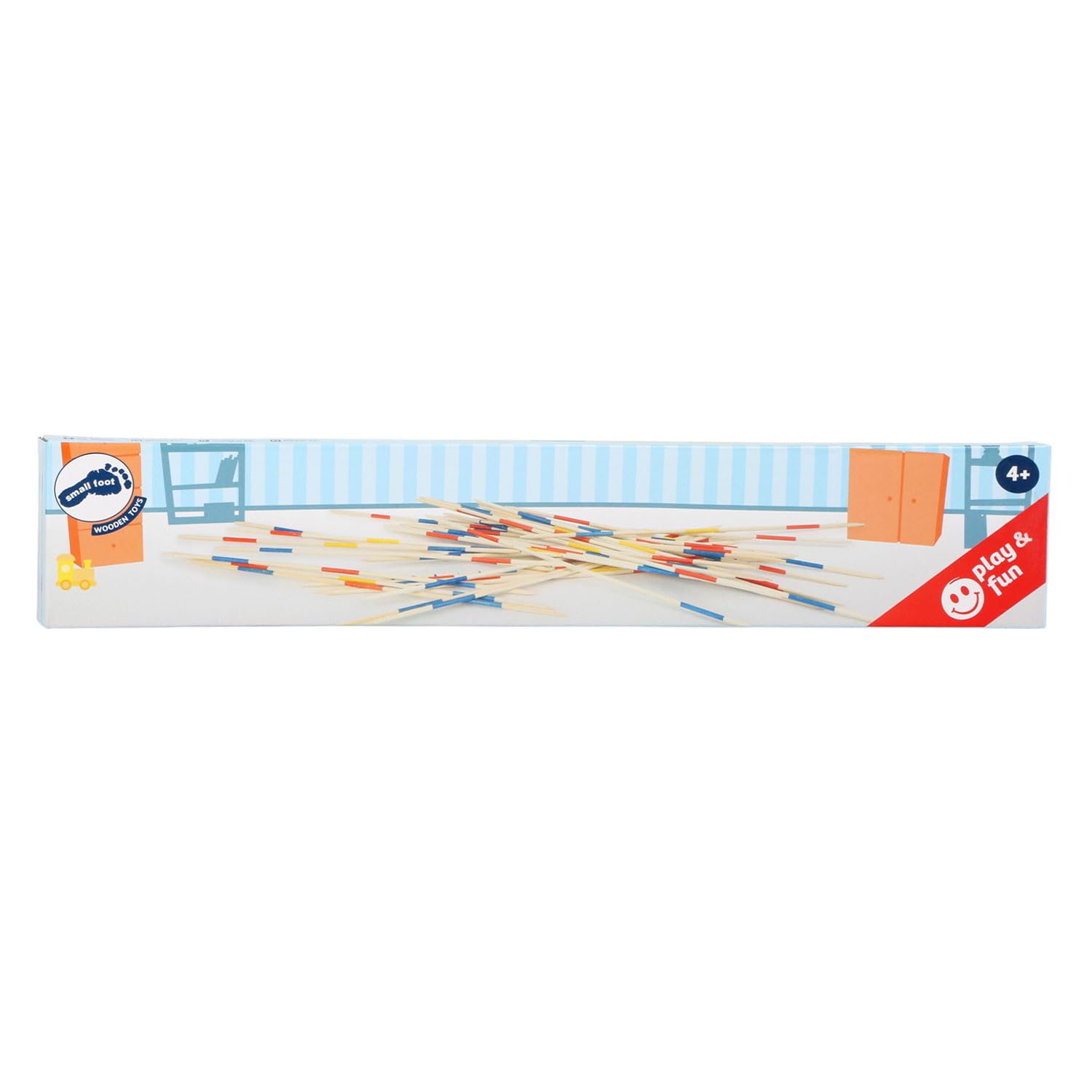 smallfoot Shanghai Rado gioco bastoncini legno 41 pezzi