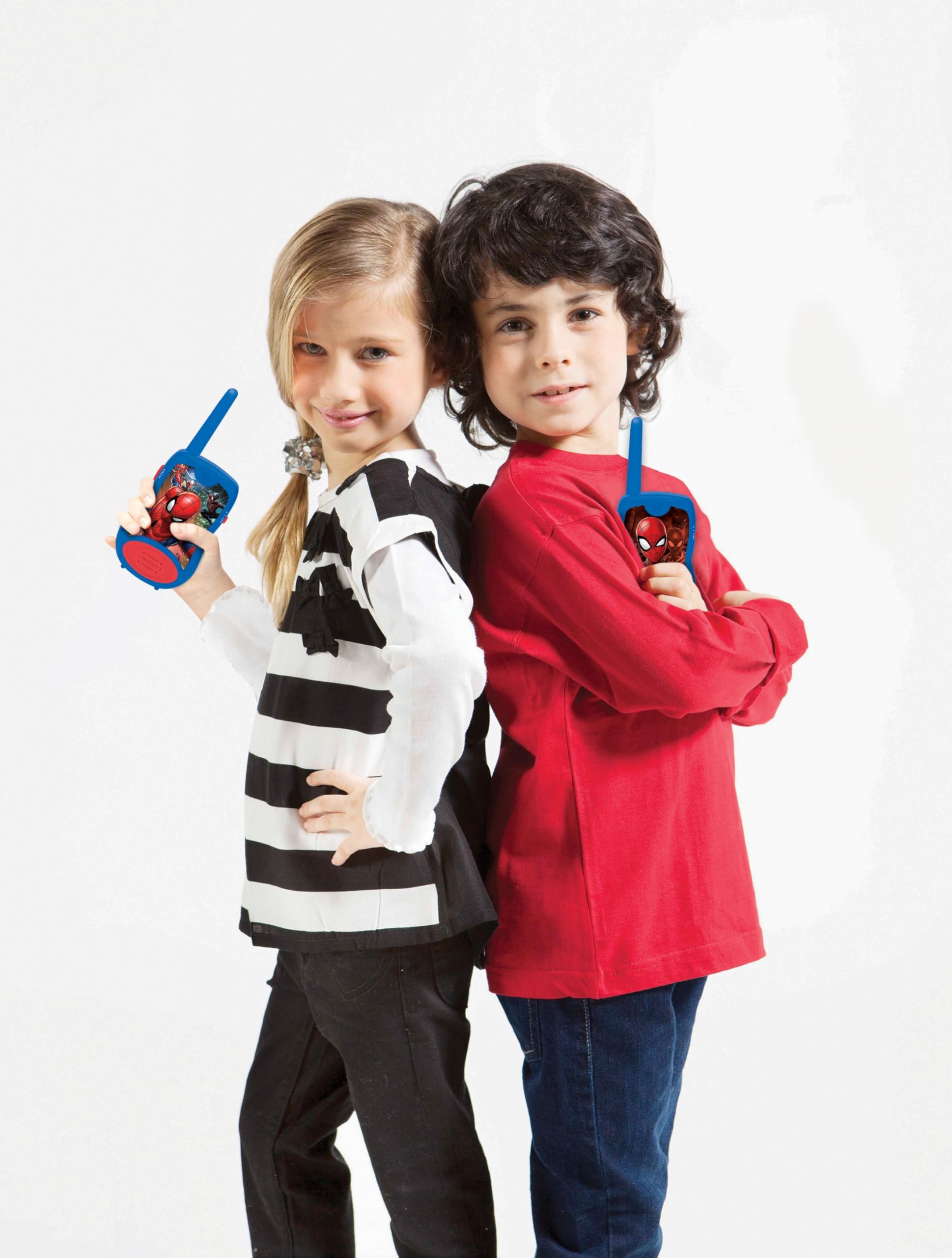 Lexibook Spider-Man TW12SPLXB walkie talkie bambini blu 120m