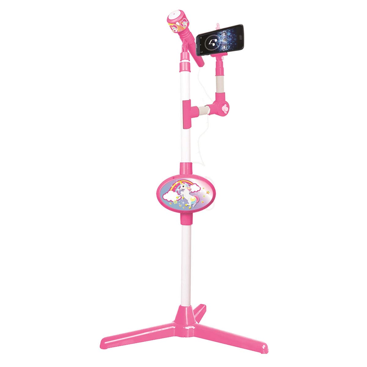 Lexibook iParty S150UNI microfono giocattolo unicorno supporto