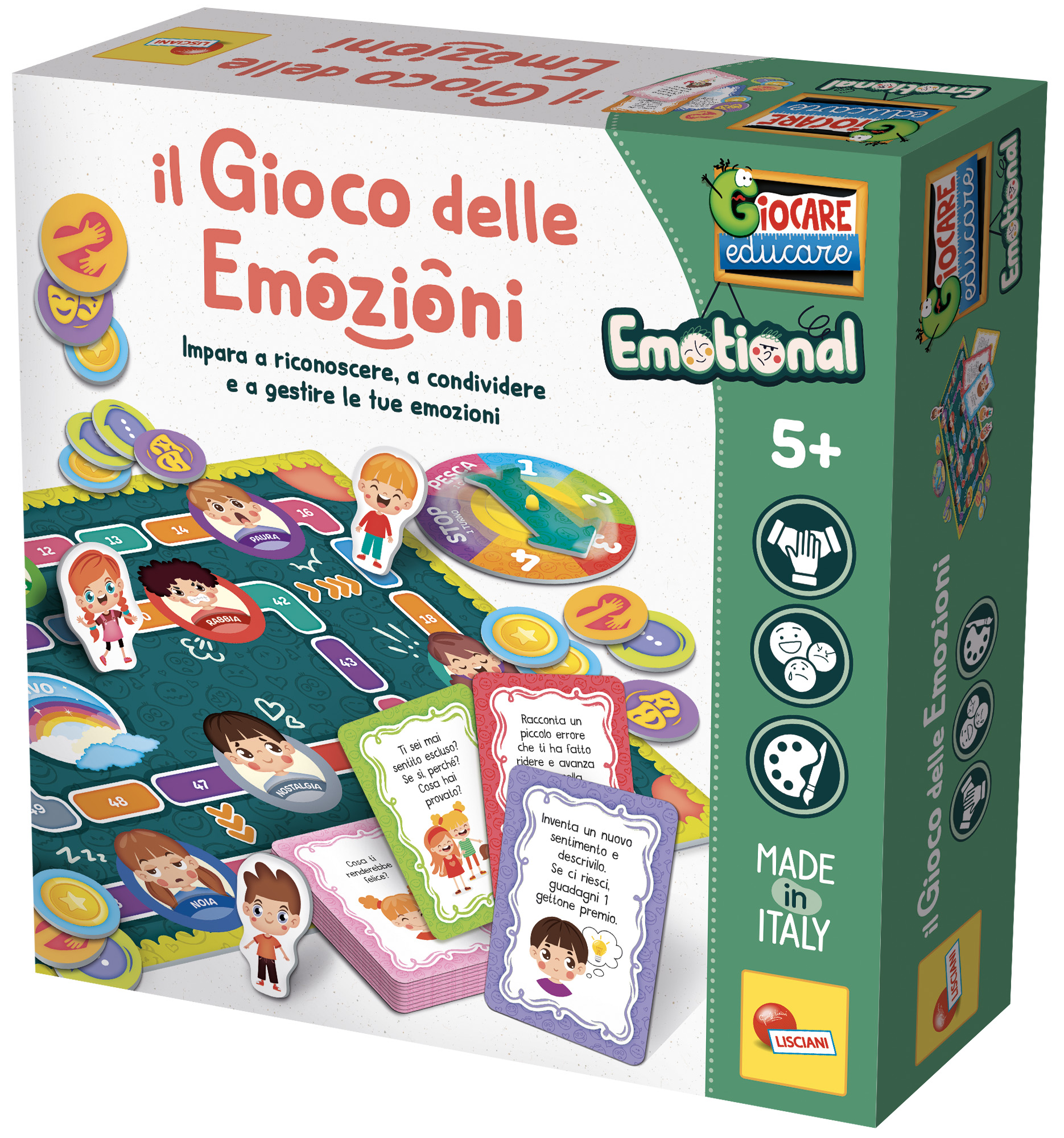 Lisciani Giochi Giocare Educare Emotional gioco delle emozioni educativo
