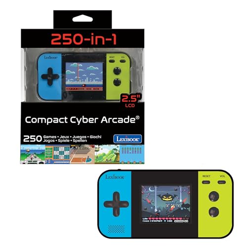 Lexibook Compact Cyber Arcade JL2377LXB console portatile 250 giochi