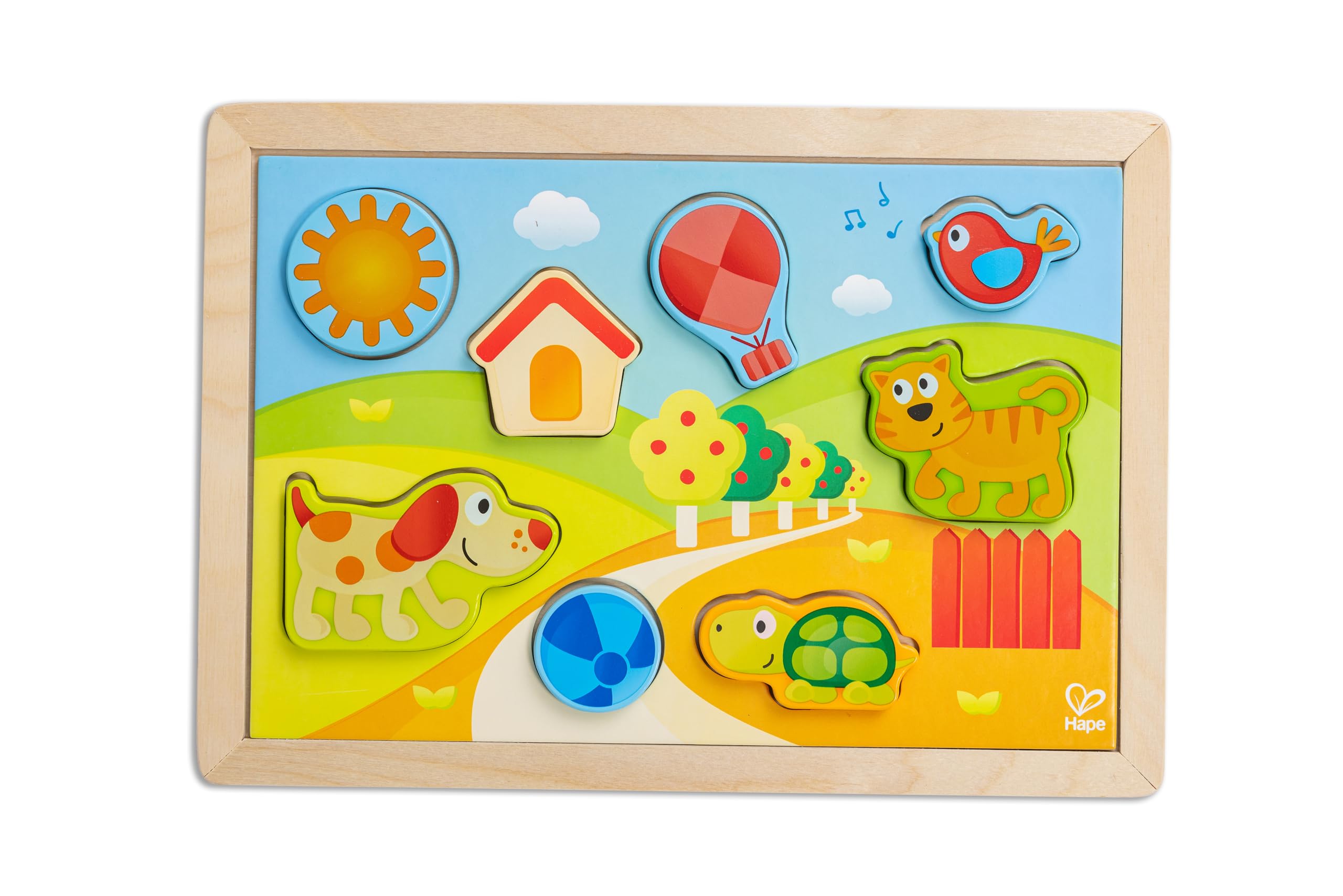 Hape Pepe & Friends E1601 puzzle legno Sonnental 12 mesi