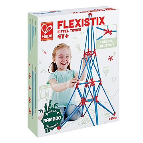 Hape E5563 Torre Eiffel costruzioni bambù 113 pezzi