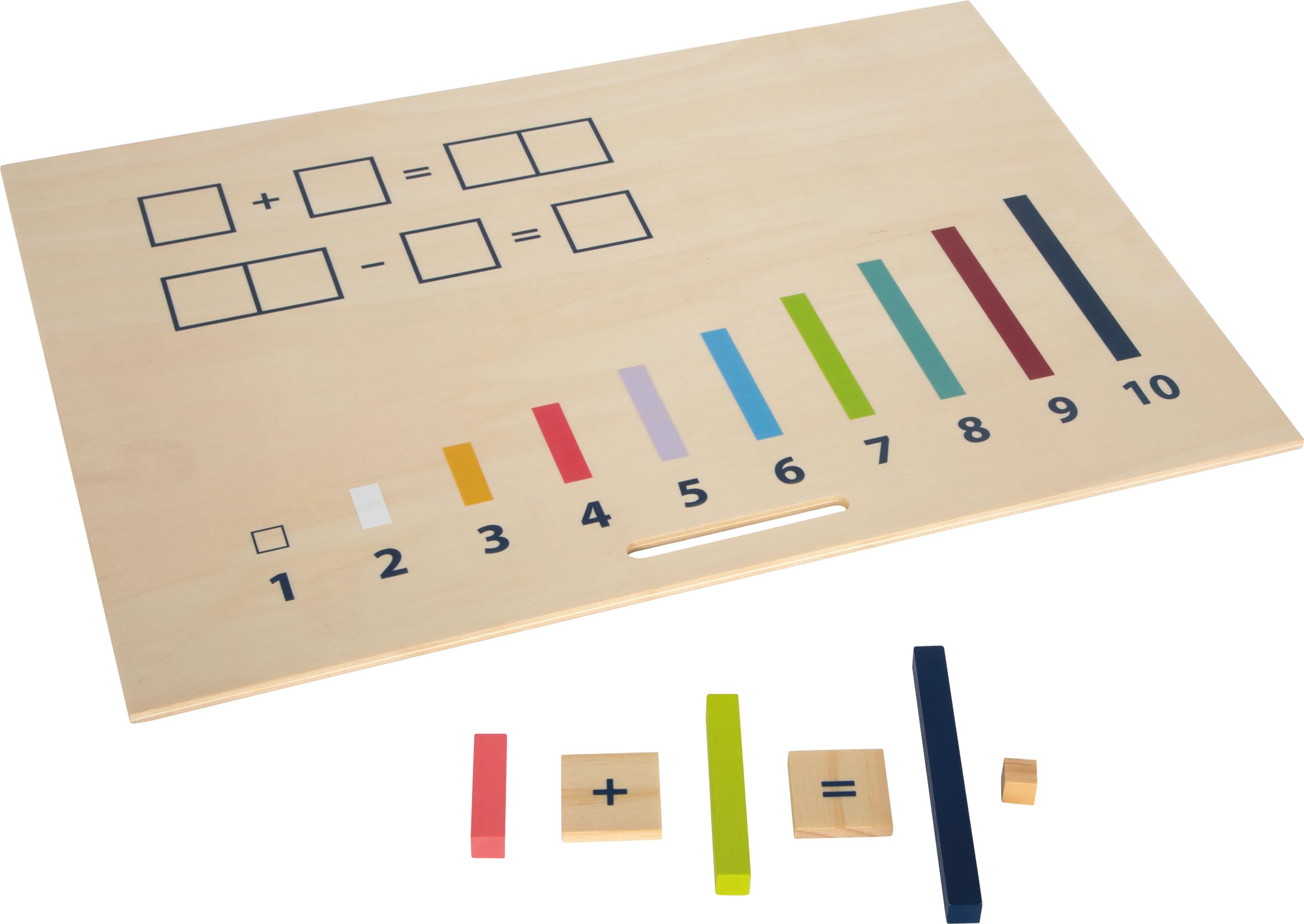 smallfoot Educate 12559 scatola regoli grandi in legno