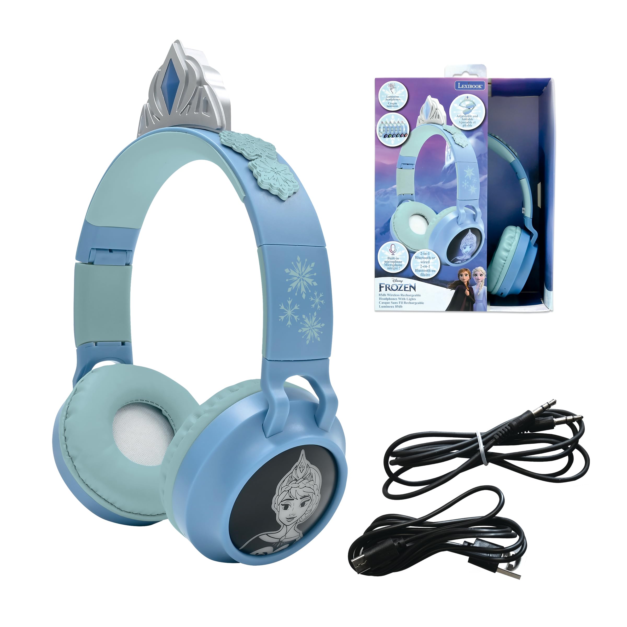 Lexibook Disney Stitch HPBT015D cuffie bambini wireless