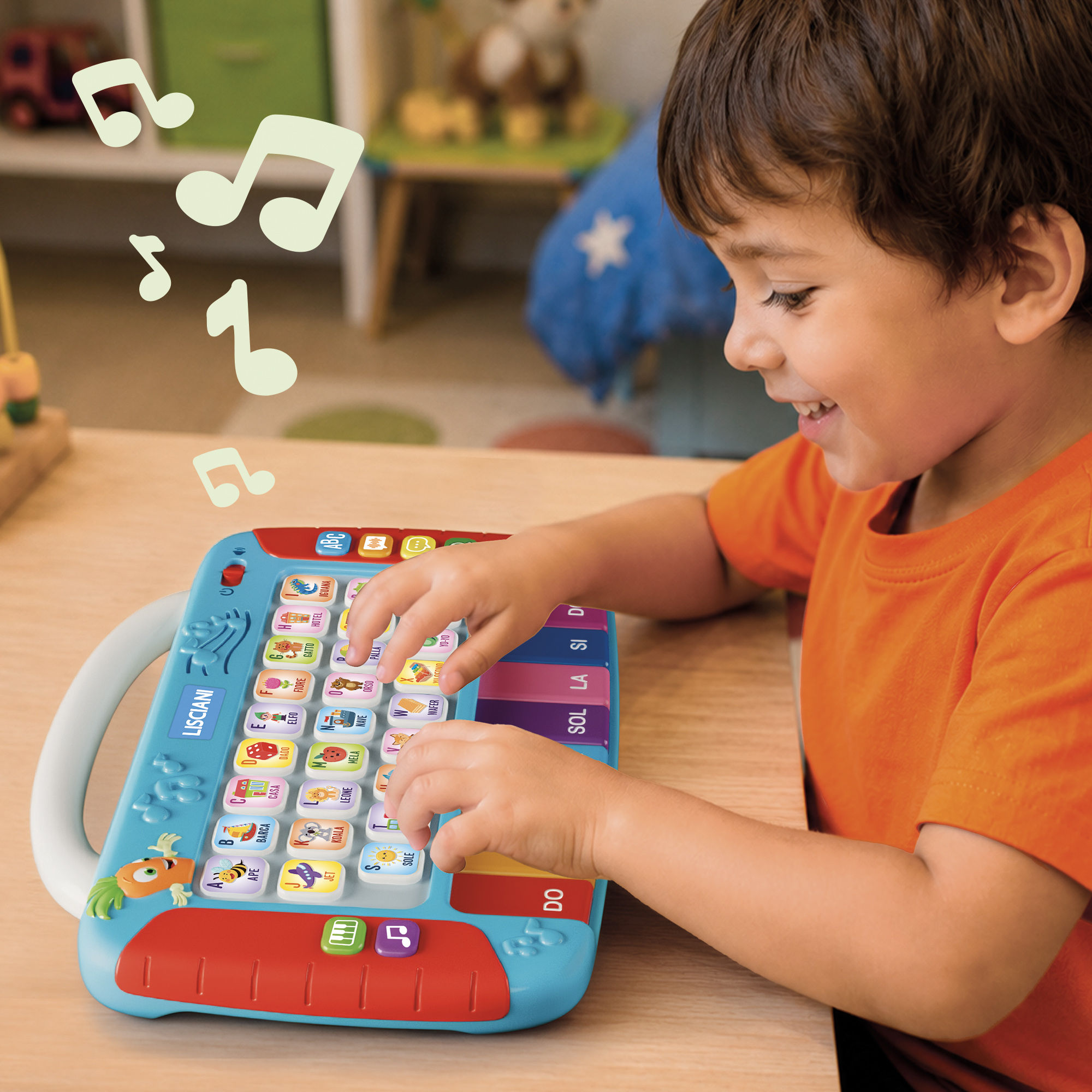 Lisciani Carotina ABC Piano gioco elettronico alfabeto