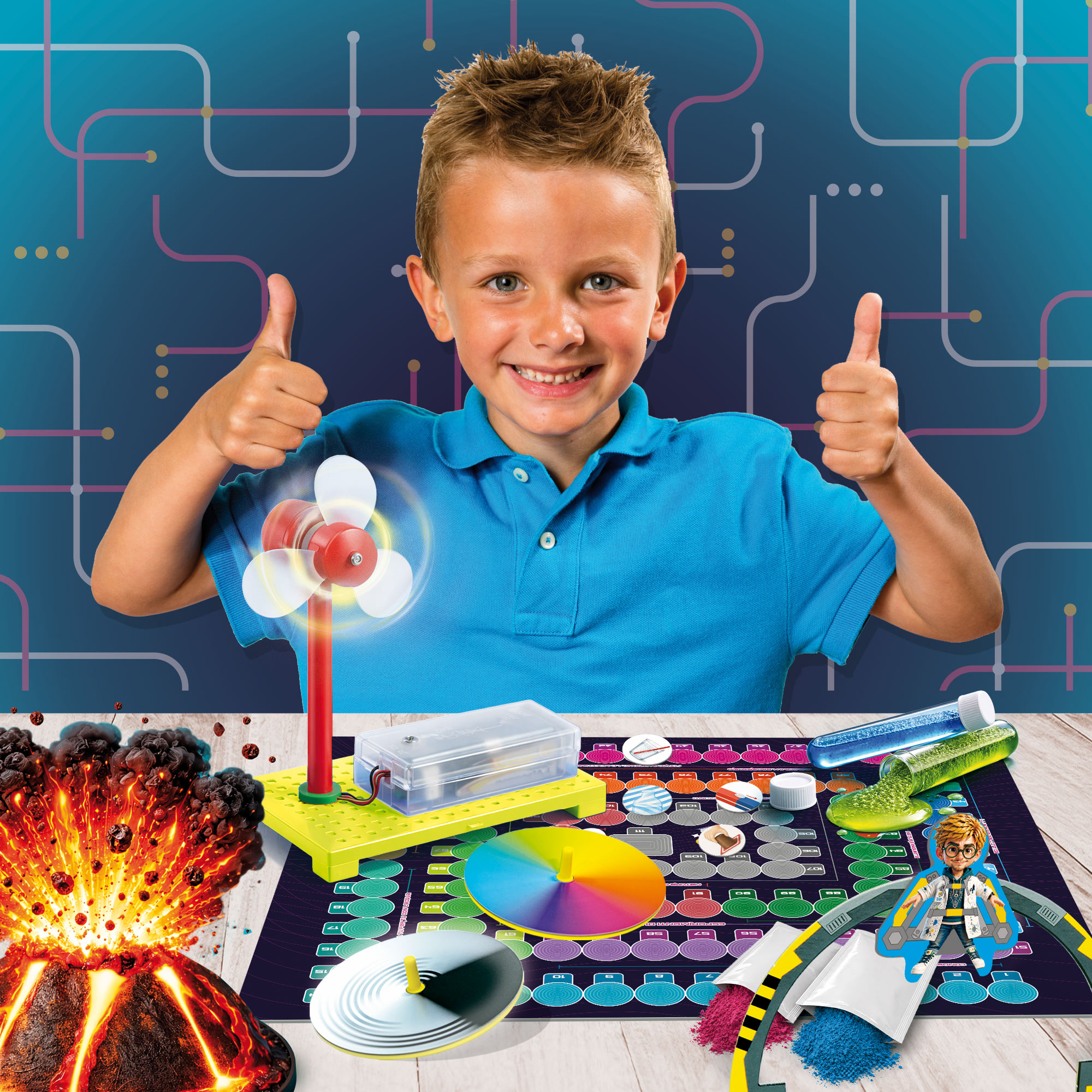 Lisciani I'm a Genius Il Super Laboratorio dei Primi 111 Esperimenti Kit