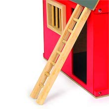 smallfoot 8555 Alabama stalla fattoria legno rossa