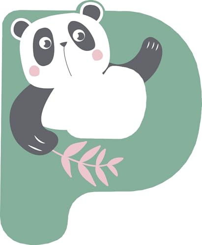 smallfoot 12523 Lettera in Legno P Panda Set da 12