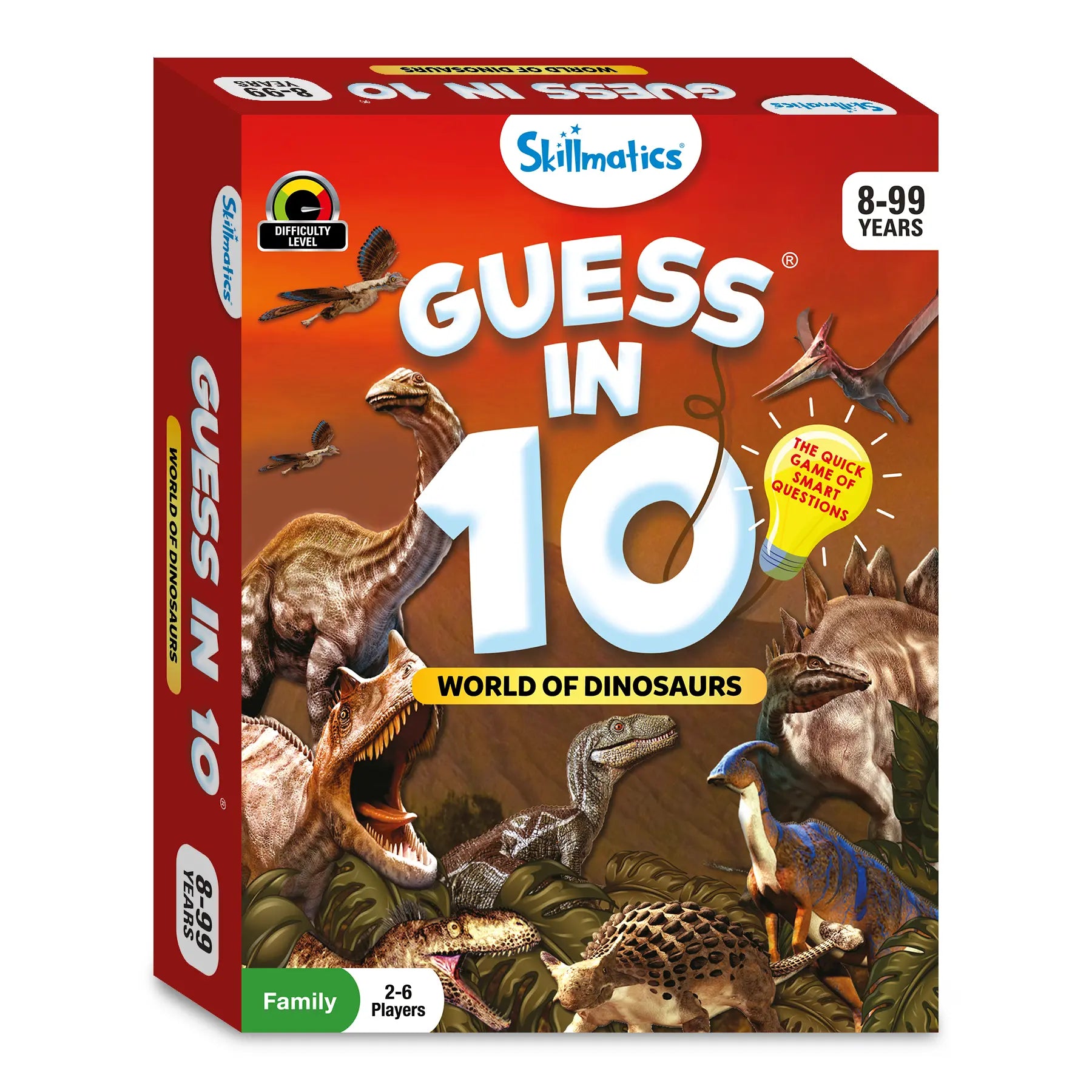 Skillmatics Guess in 10 Dinosauri gioco carte 8+ anni