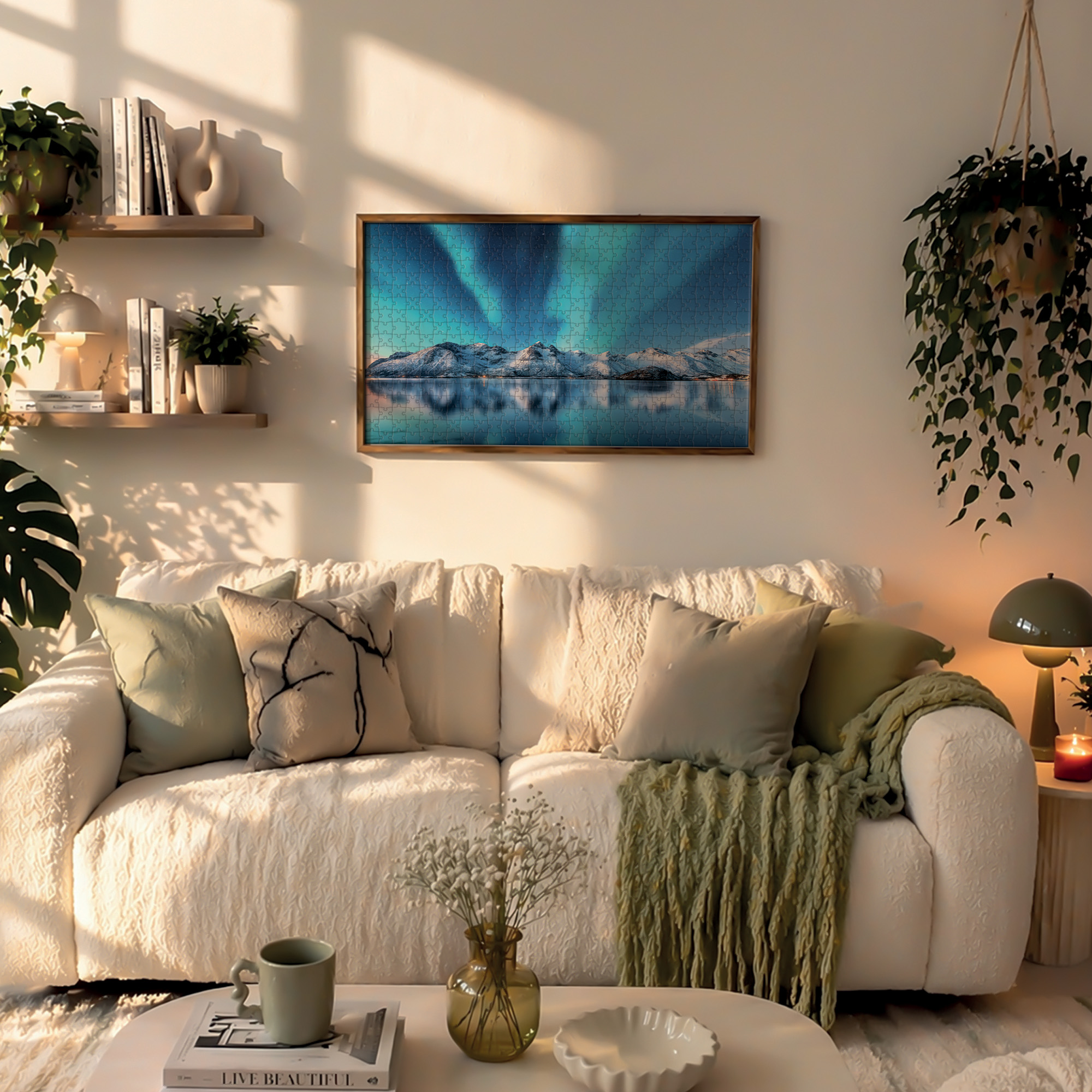 Lisciani Puzzle Poster Aurora Borealis puzzle 1500 pezzi
