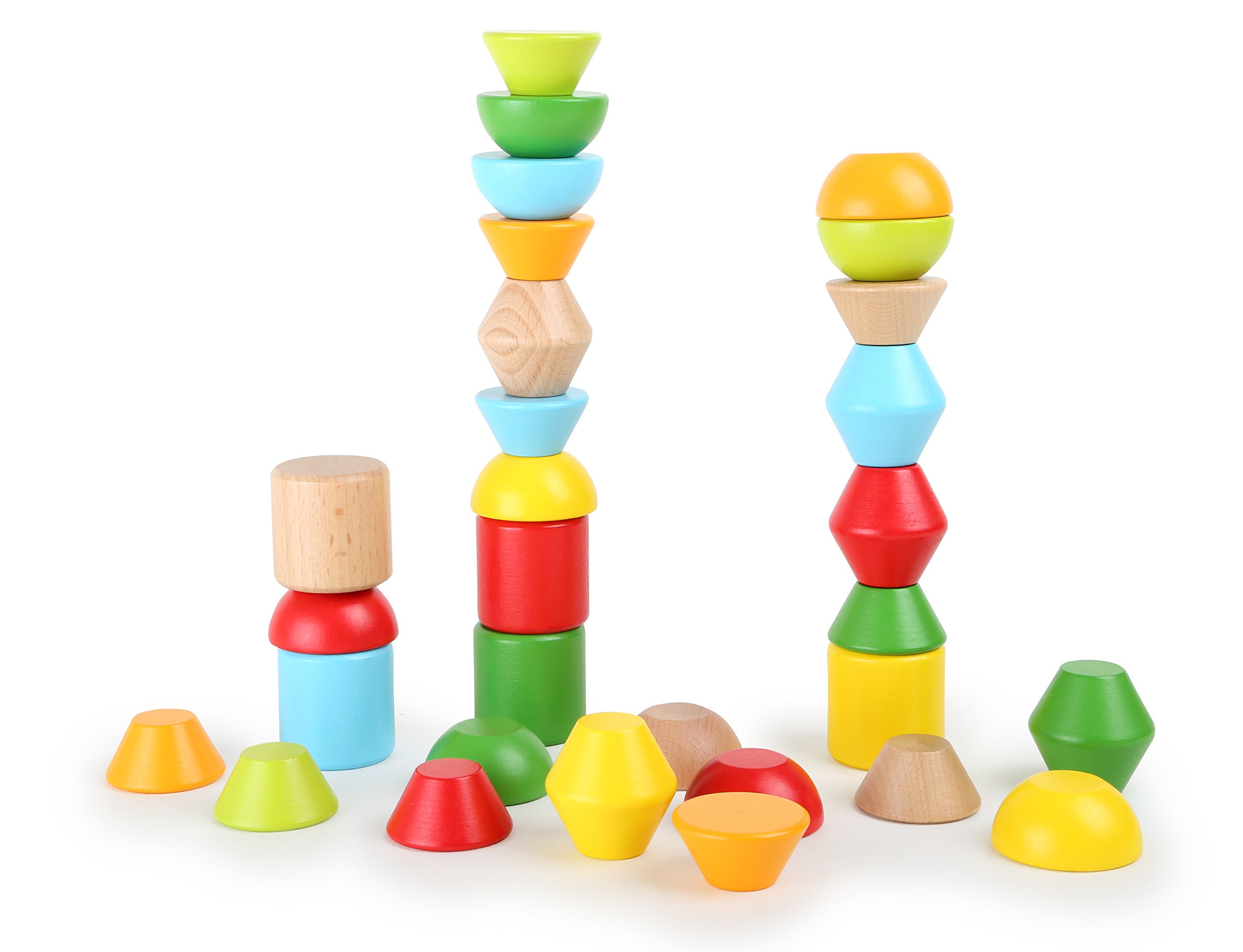 smallfoot 10045 cubetti impilabili in legno