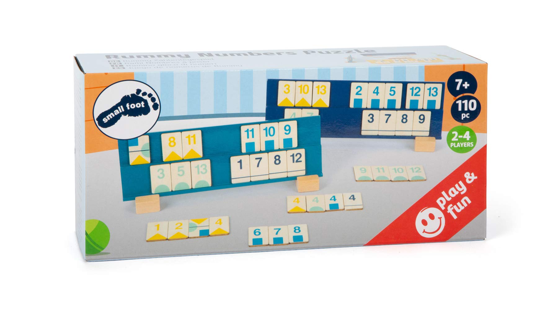 small foot 11716 Rummy gioco società legno dai 7 anni