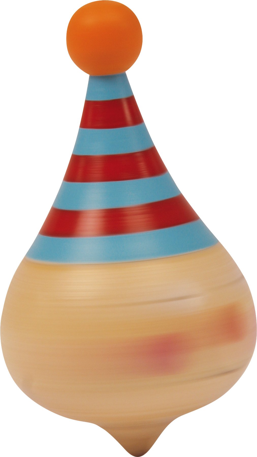 smallfoot Trottole Clown trottola legno set 6 pezzi 3 anni