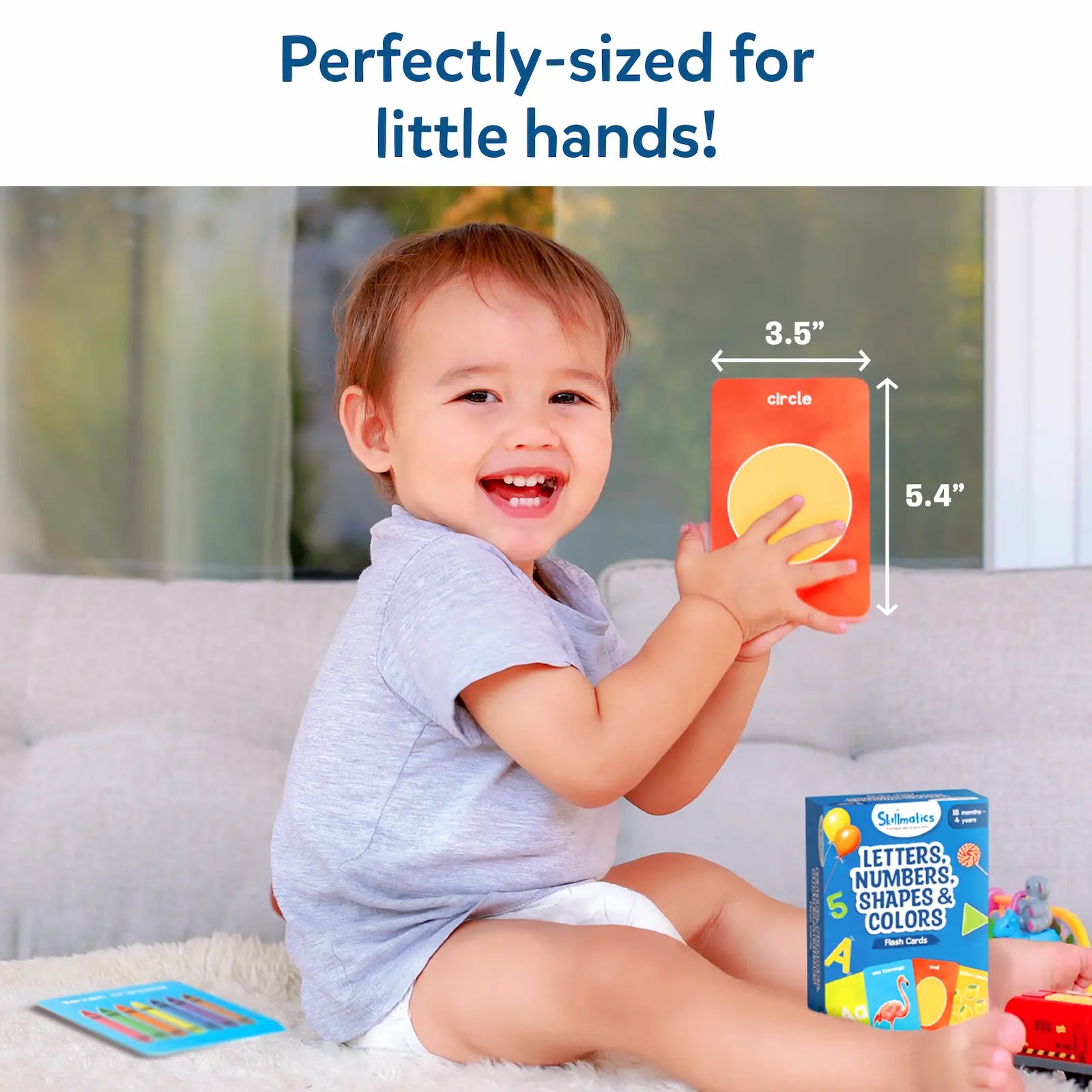Skillmatics Flash Cards carte didattiche lettere numeri 50 carte