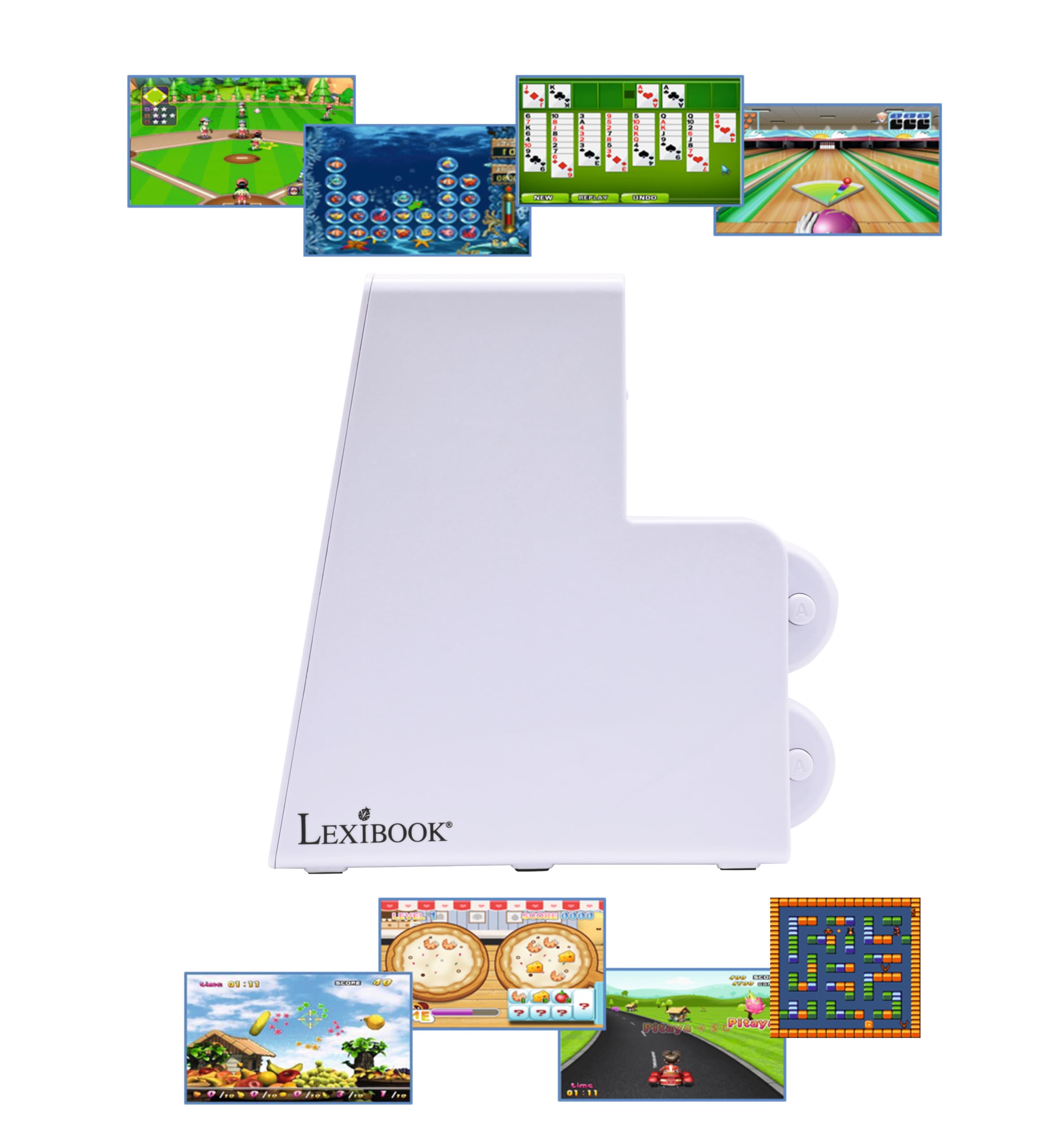 Lexibook JG7440 console TV 250 giochi 2 controller wireless