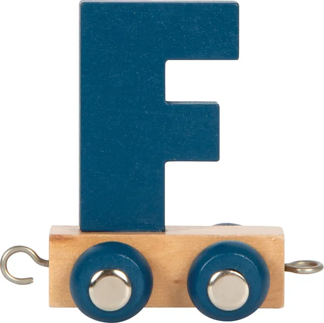 smallfoot Trenino Polare lettera in legno F vagone singolo