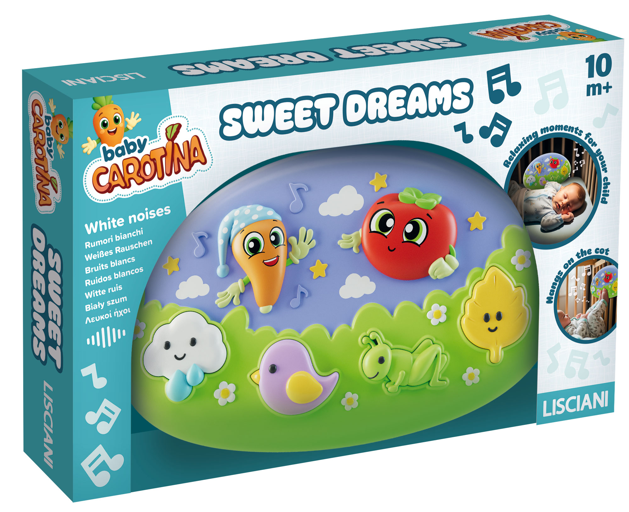 Lisciani Carotina Baby Sweet Dreams gioco ninne nanne