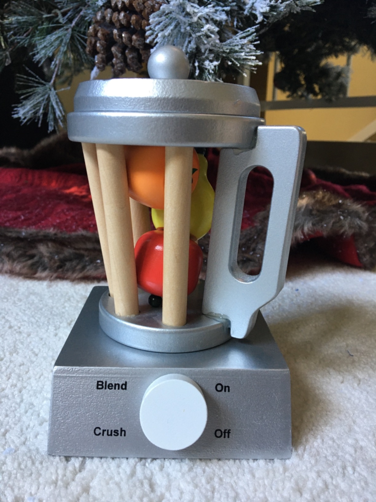 smallfoot 10596 Frullatore cucina gioco legno con frutta