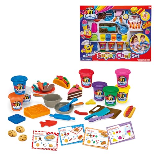 Lexibook Super Chef CRDOUGH16 pasta modellabile 8 vasetti