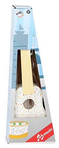 smallfoot Sound chitarra acustica bambini leggera a pois colorati